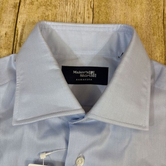 Kamakura Makers Dress Shirt  Size 38 15 33.5 NEW NWT - Picture 4 of 9